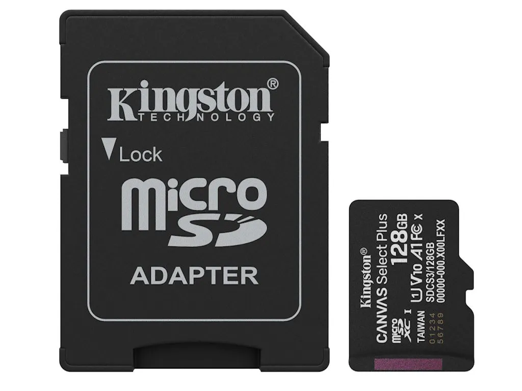 Memorije kartice KINGSTON SDCS3/128GB/microSDXC/128GB/Class10 U1/150MB/s + adapter Slika 3